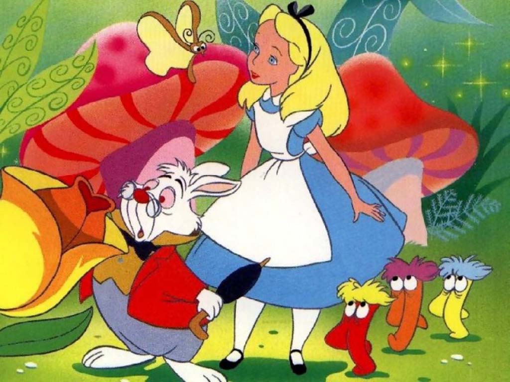 Top Cartoon Wallpaper Alice In Wonderland Cartoons