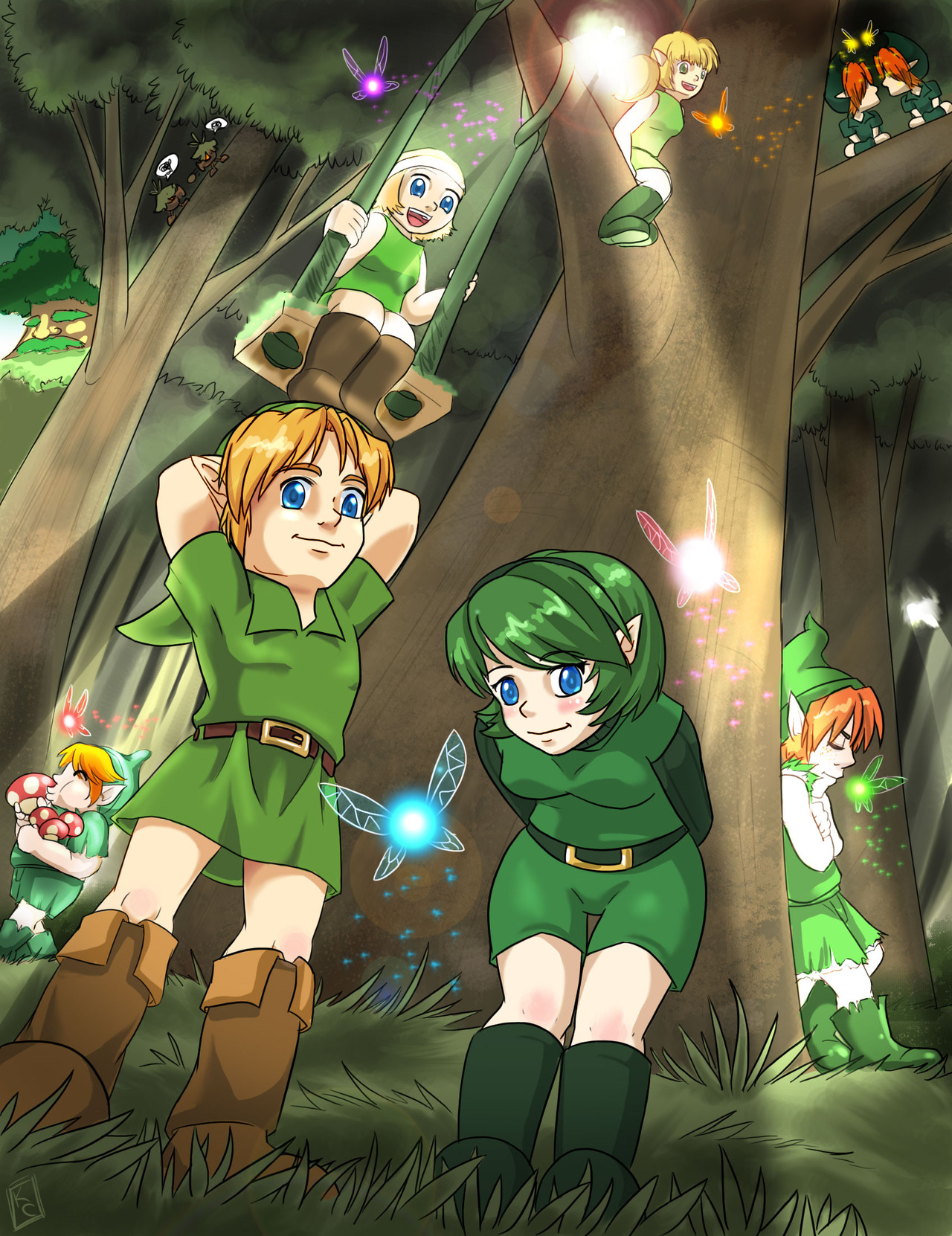 Zelda Link Wallpaper The Legend Of Ocarina Time