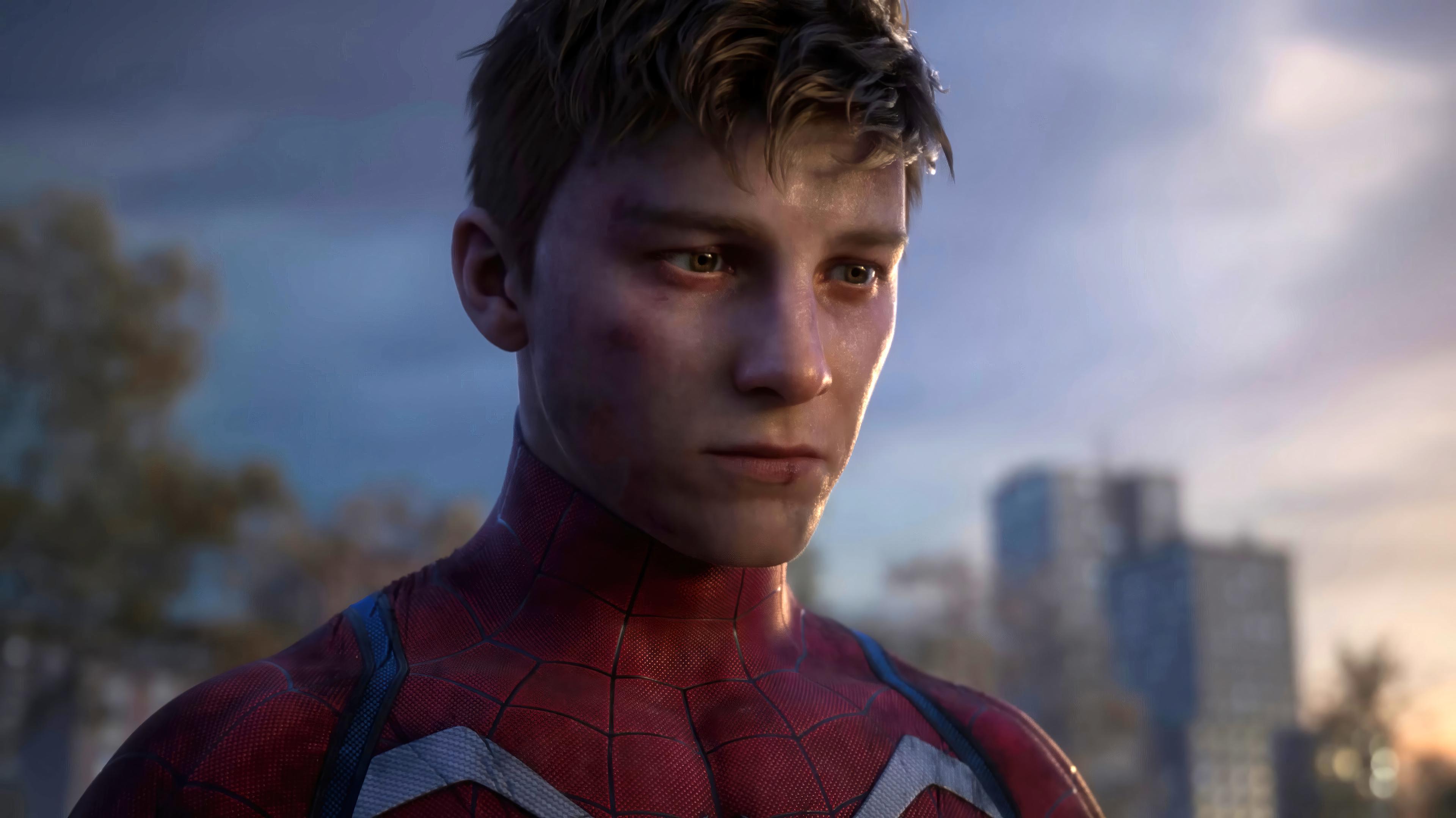 Marvel S Spider Man HD Wallpaper Intense Hero Gaze