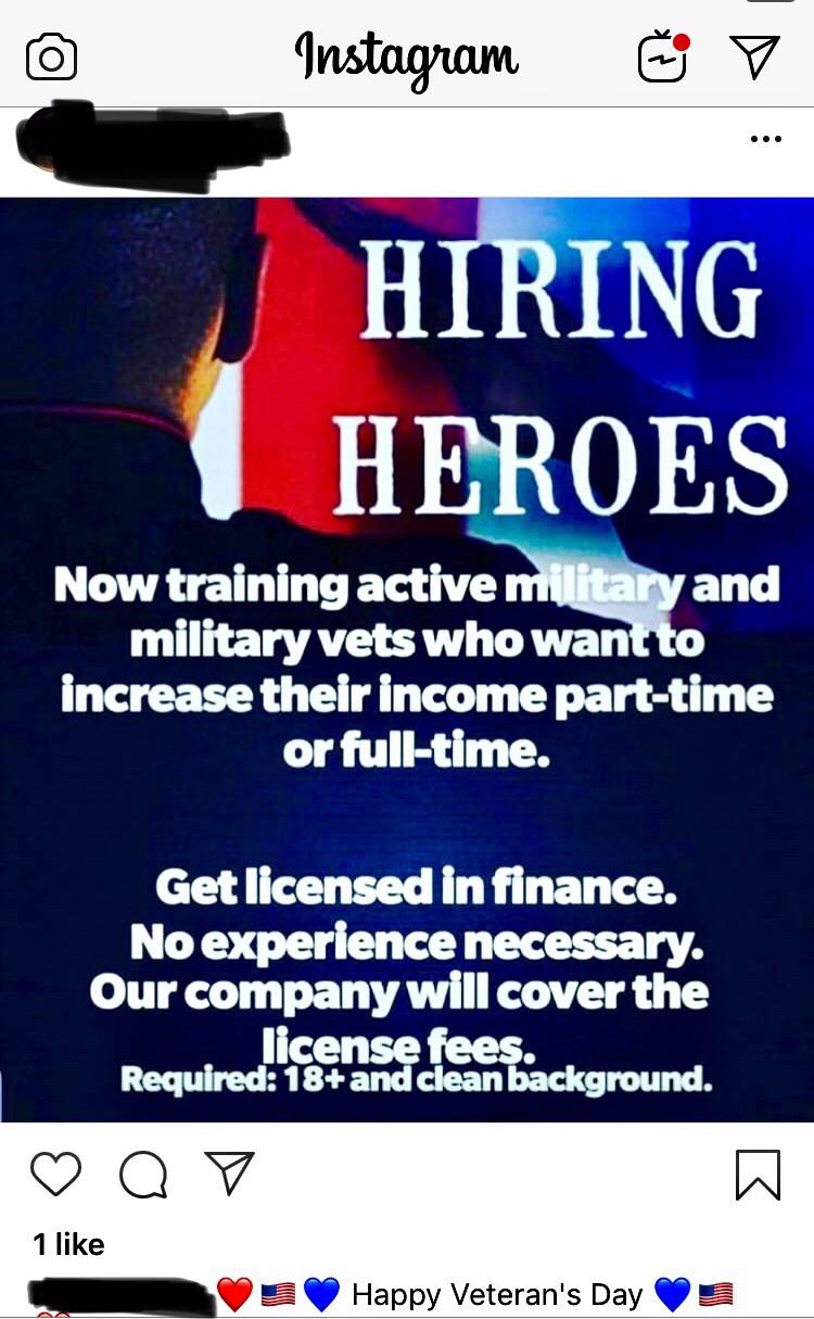 How Awful To Use Veterans Day As A Way Try And Recruit For