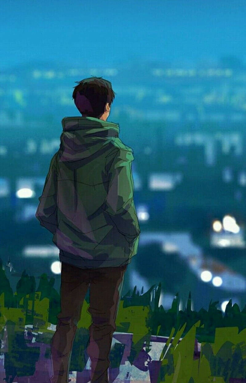 Alone Boy Anime Wallpaper