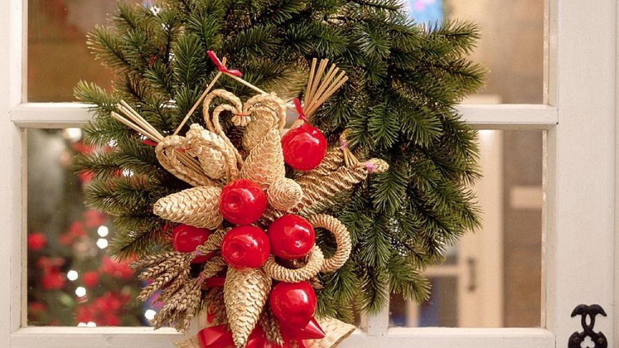 Christmas Wreath Wallpaper