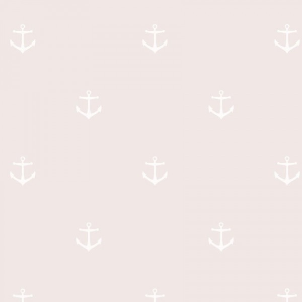 Home Decor Wallpaper Anchor In Pink