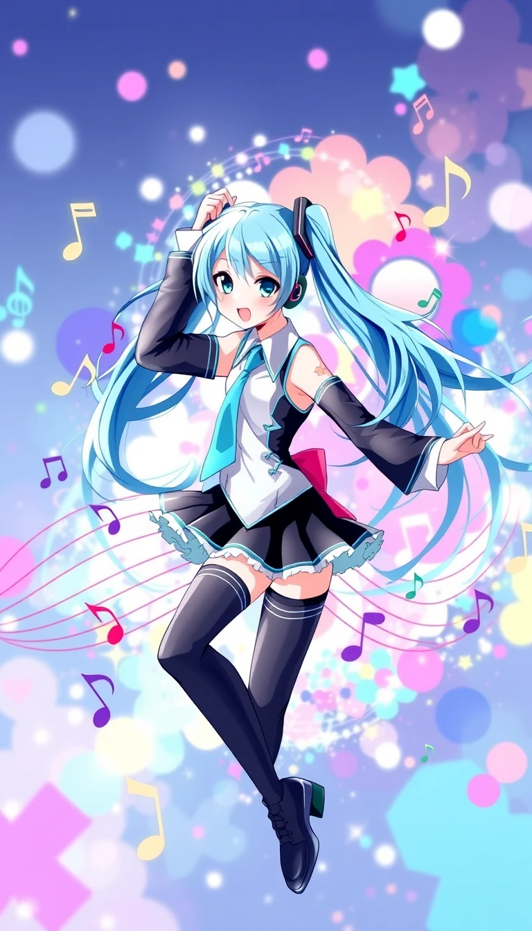 Hatsune Miku Phone Wallpaper