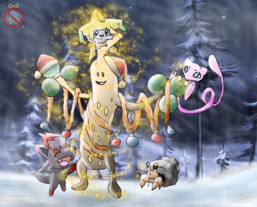 Ce Pokemon Christmas By Shadowhatesomochao