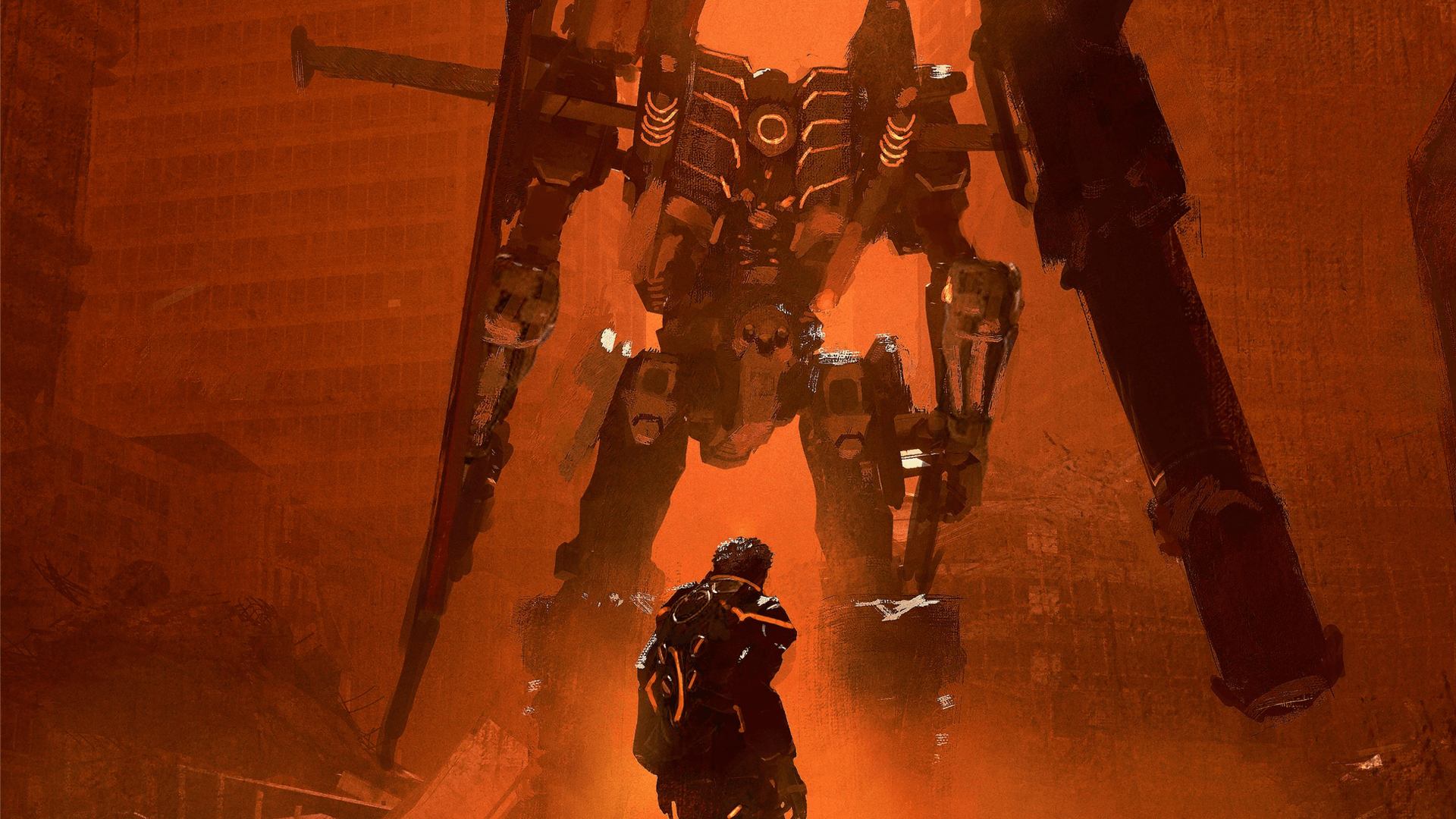 Daemon X Machina Wallpaper