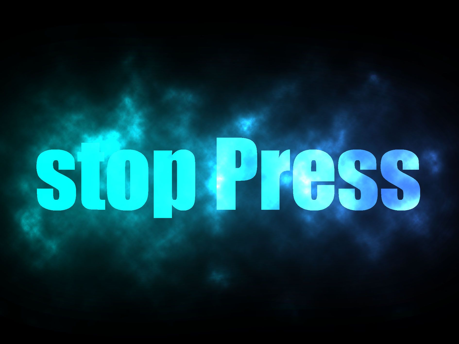 This Is The Black Background Of Stop Press With