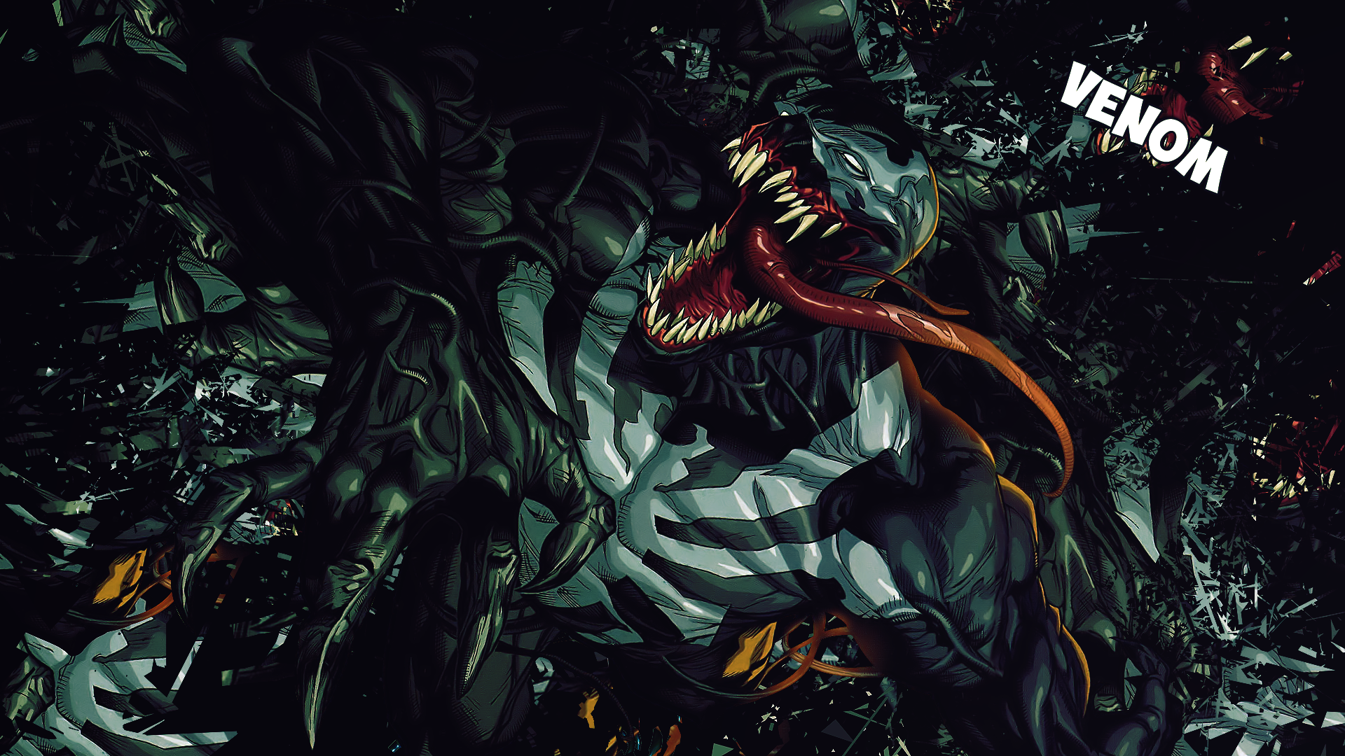 Venom Hd Wallpaper For Desktop