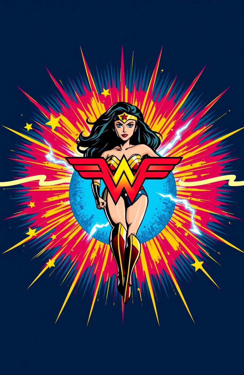 Wonder Woman Logo Wallpaper