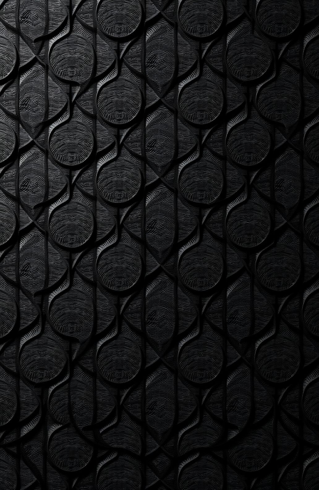 3d Black Wallpaper