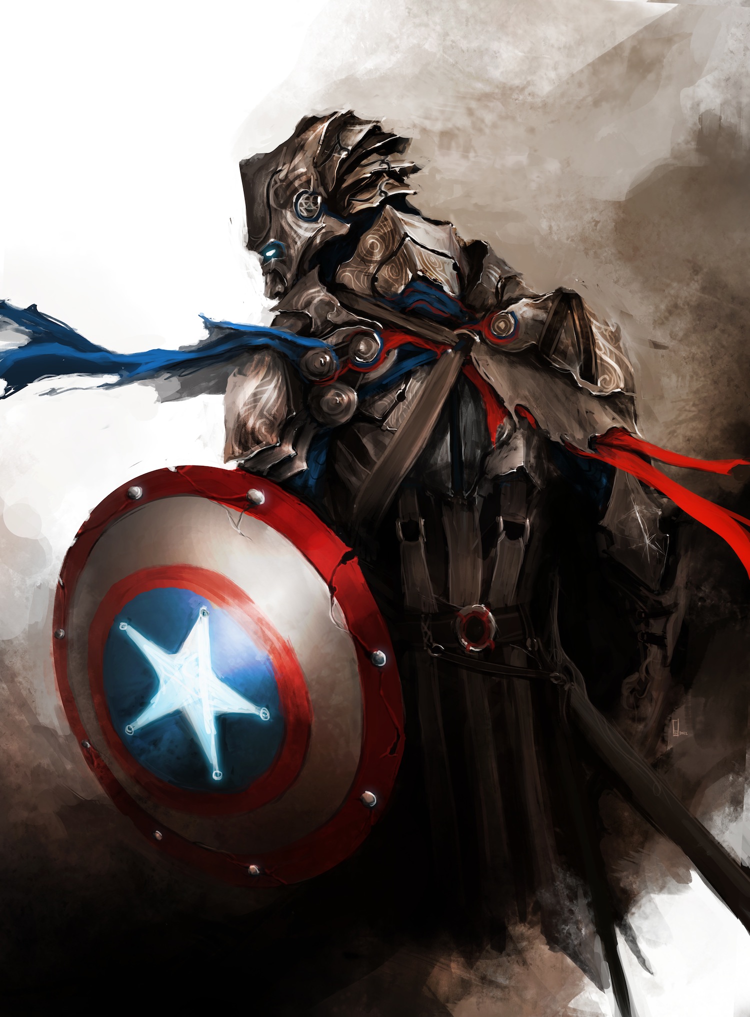 The Avengers Re Designed As Medieval Fantasy Warriors Icanbecreative