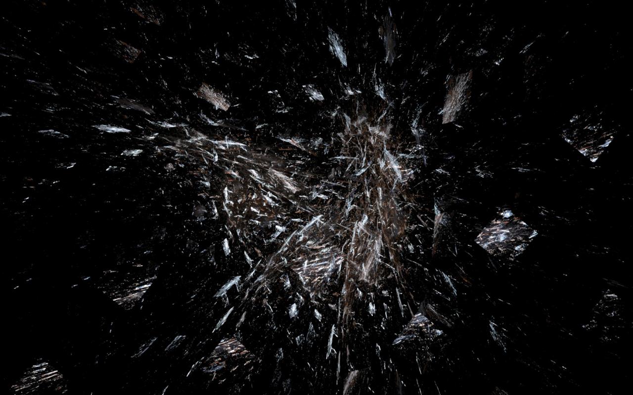  ice mud black background widescreen fractal art wallpaper 51924 1280x800