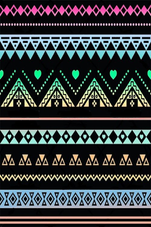 Cool Tribal Print iPhone Background