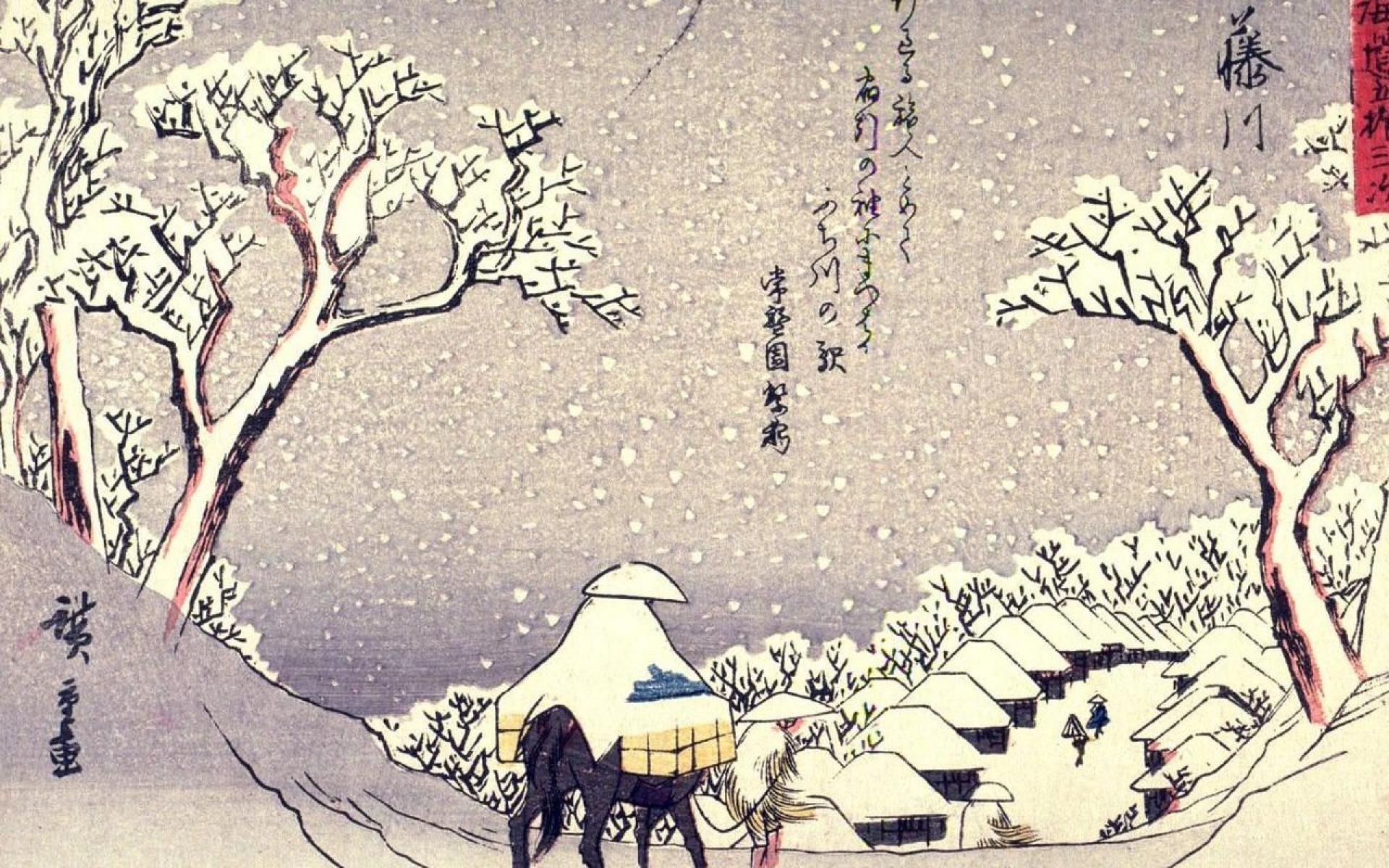 Ukiyo E Widescreen Resolutions X Wallpaper Japanese Art
