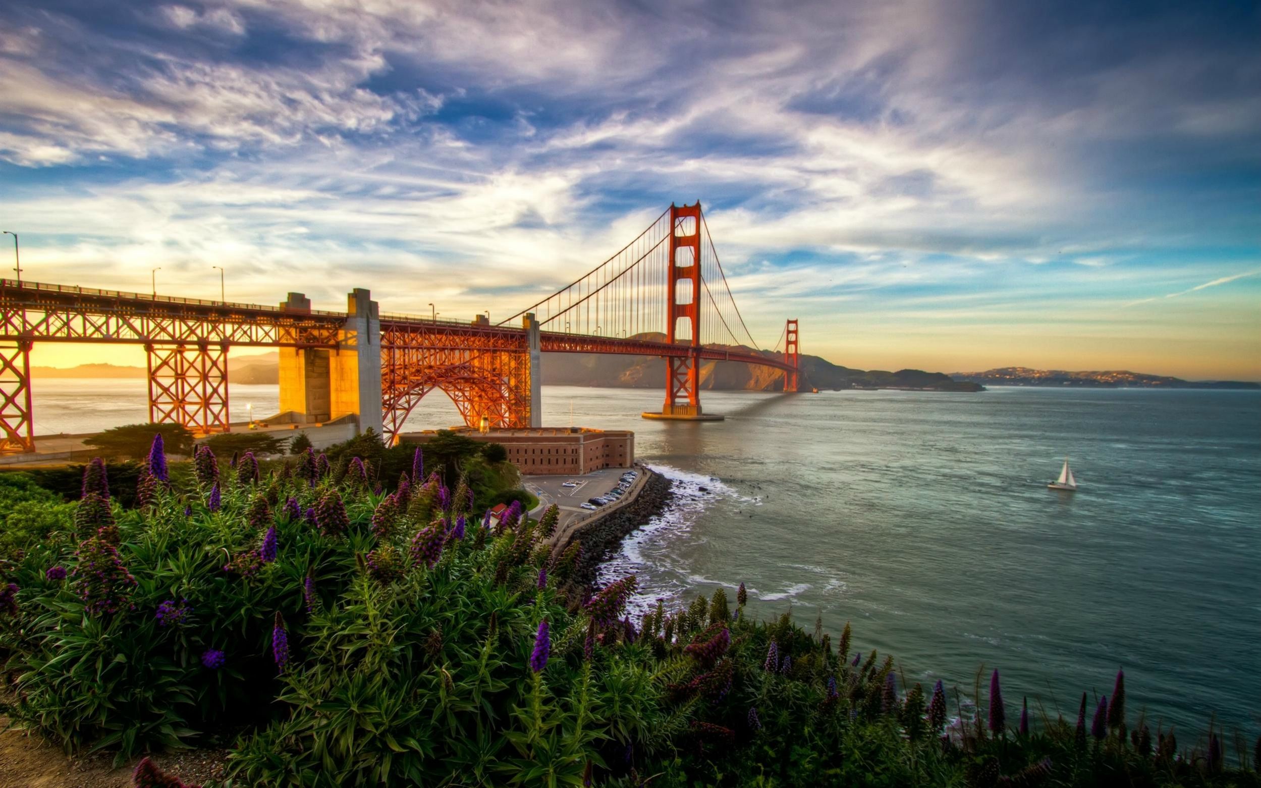 Free Download San Francisco Wallpapers The Golden Area Through The