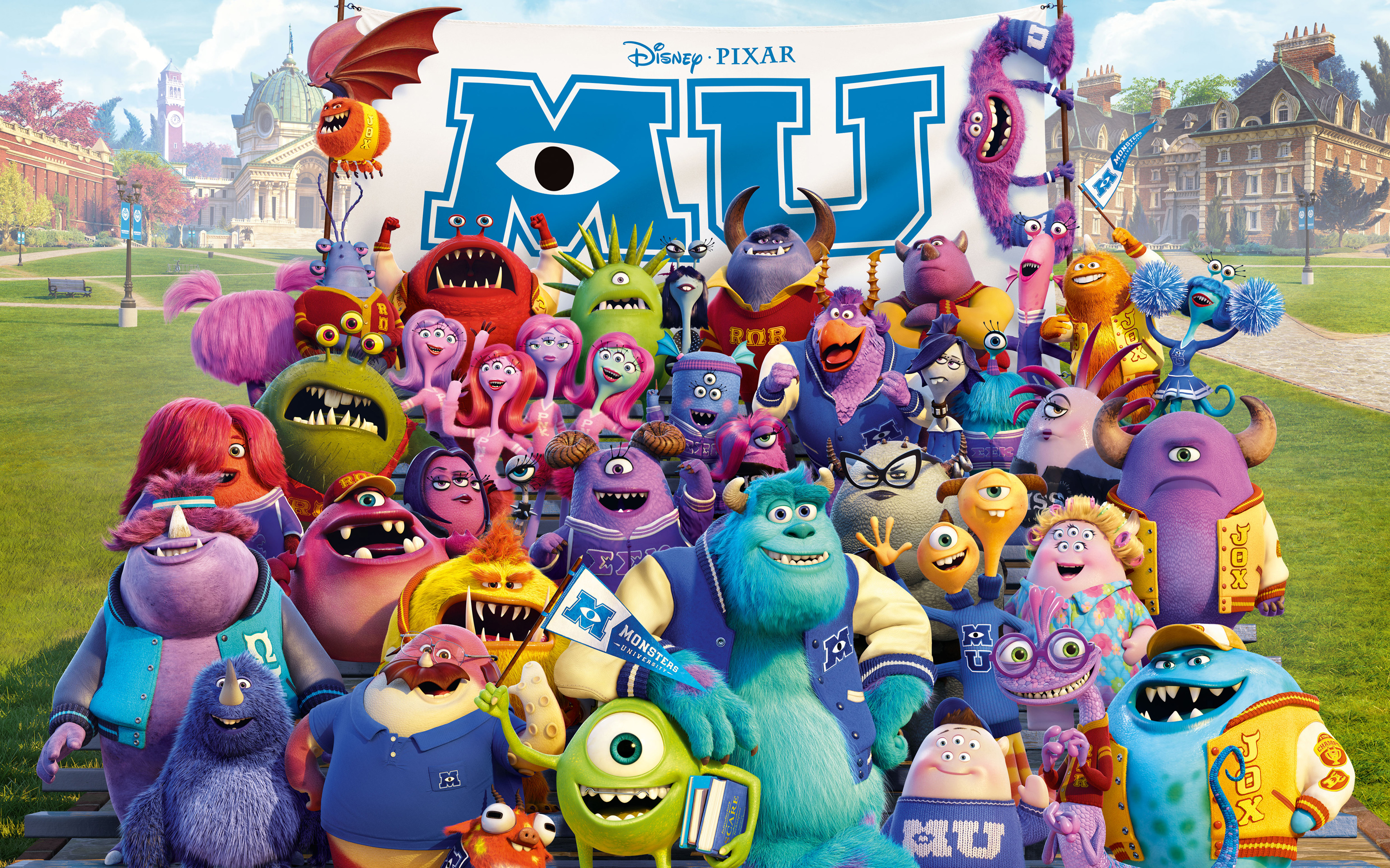 Monsters University Wallpaper HD
