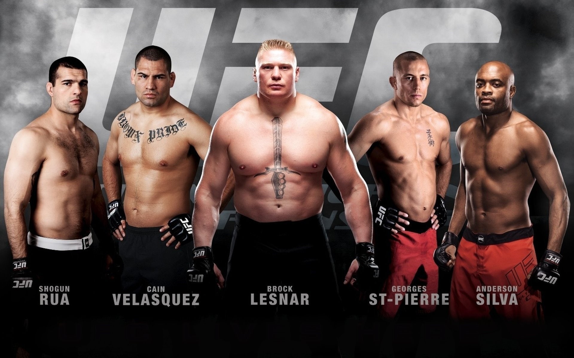 ufc fighter list