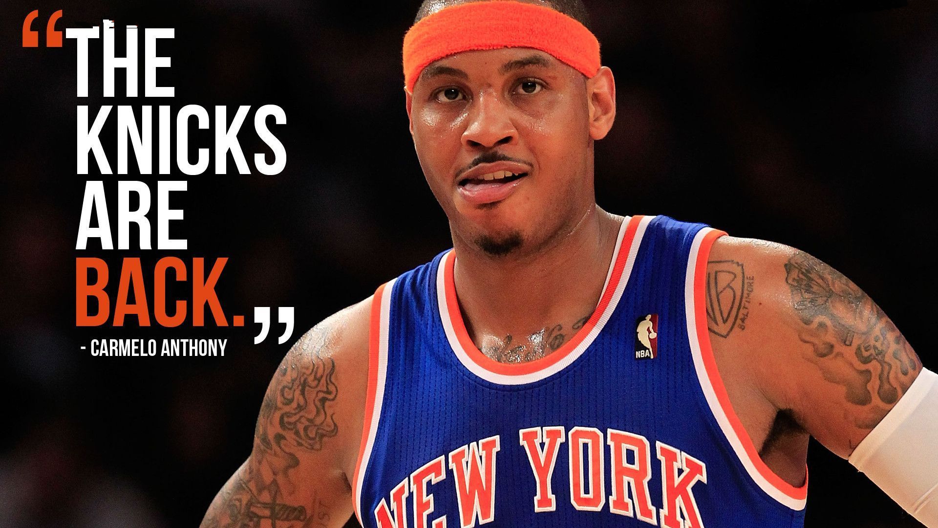 Carmelo Anthony HD Wallpaper New York Knicks