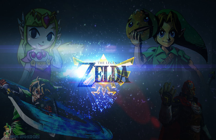 The Legend of Zelda Desktop Wallpaper Resized by ReyMysterio79907 on