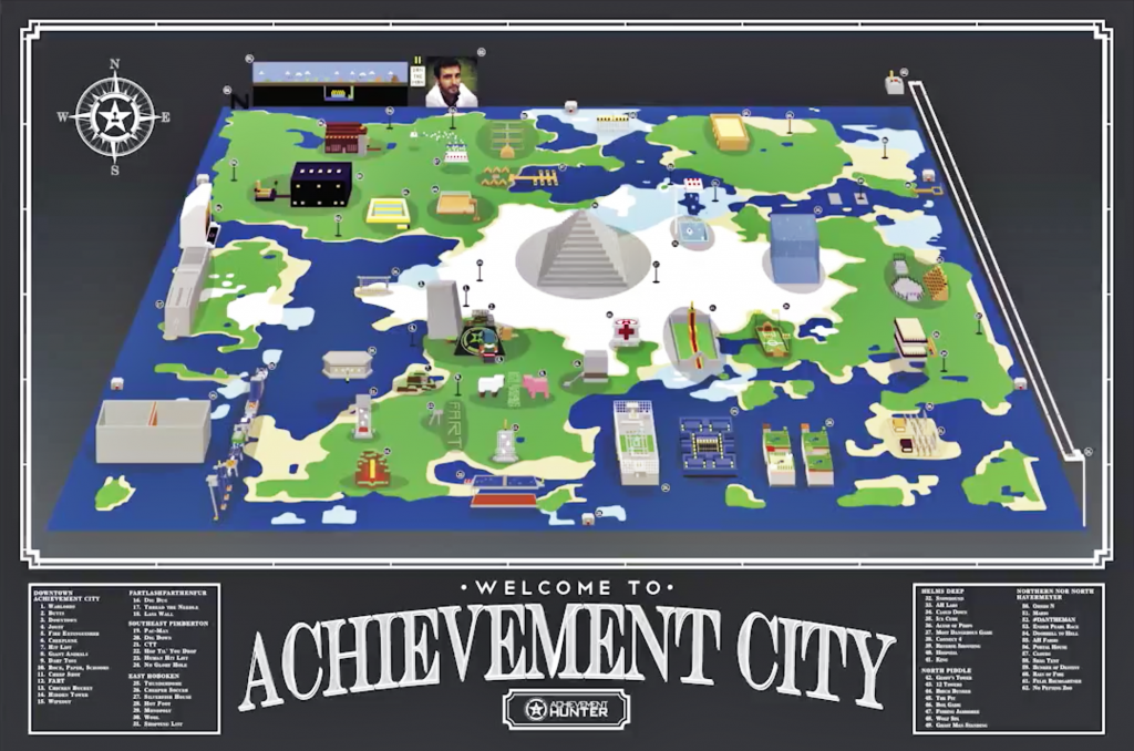 Achievement Hunter Map Of City
