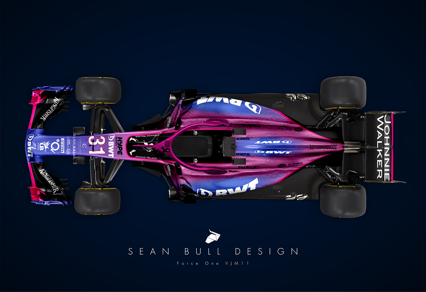 Force India One Livery Concept On