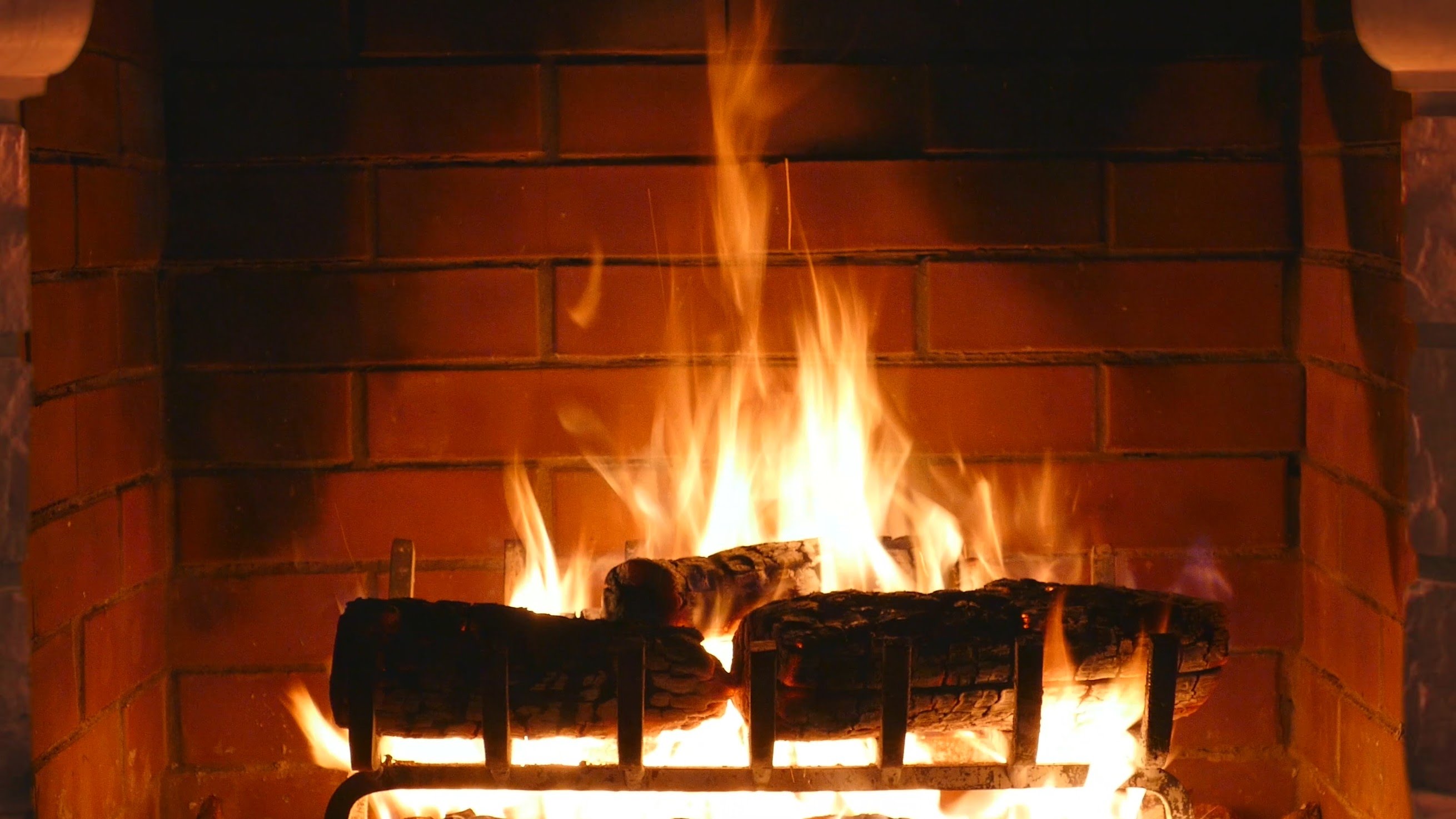 Virtual fireplace youtube