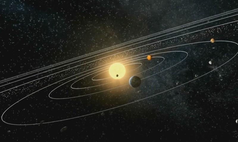 Solar System Animation   screenshot 800x480