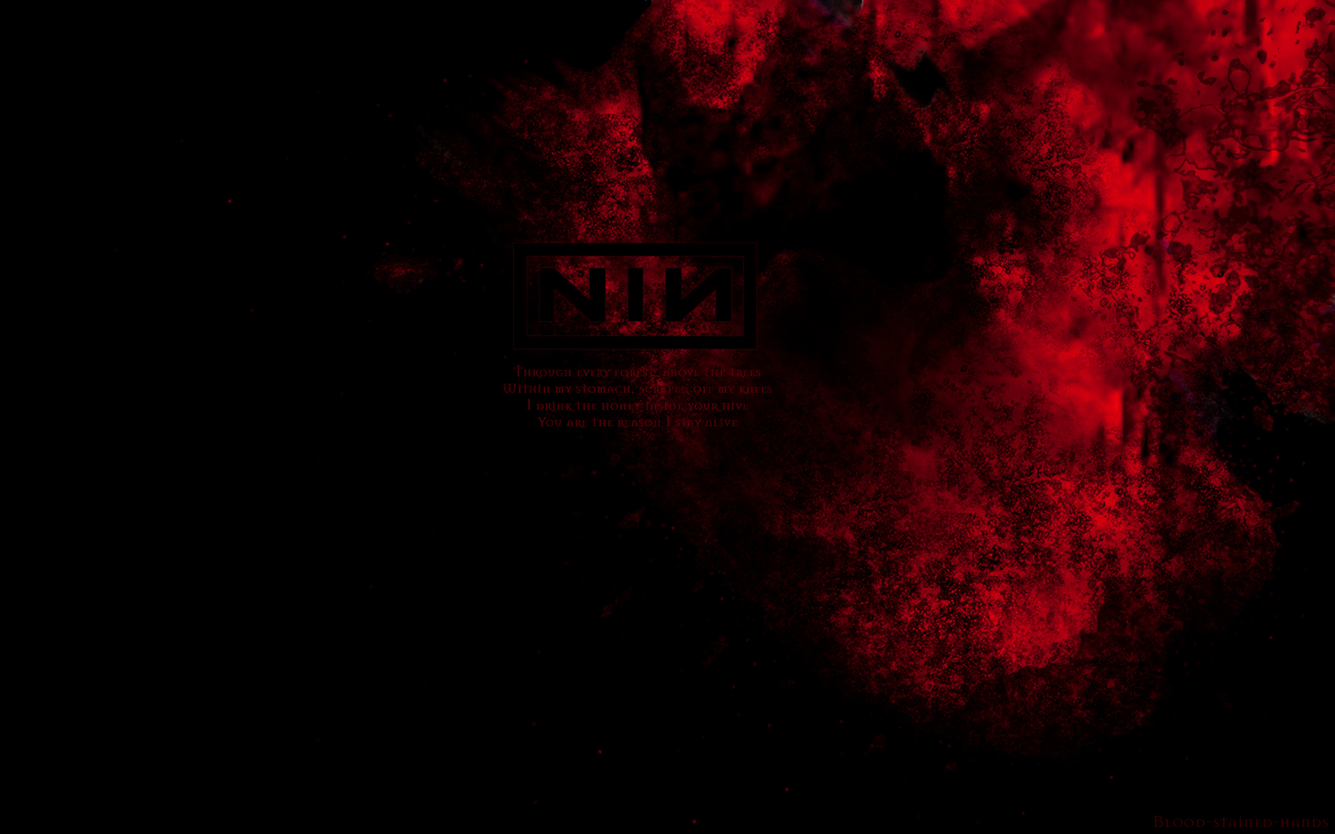 Red Fire Nin By Blood Stained Hands
