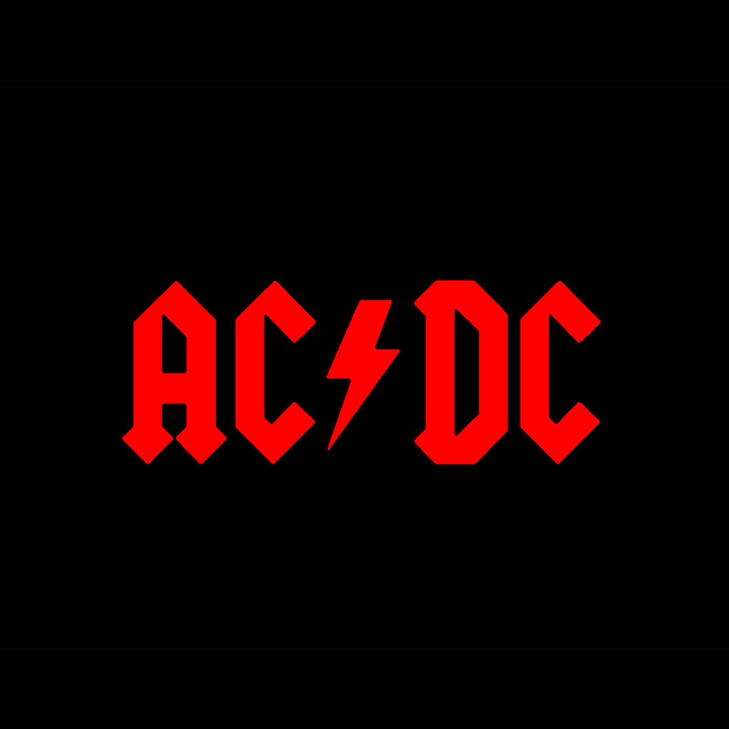 Ac Dc Logo iPhone HD Wallpaper