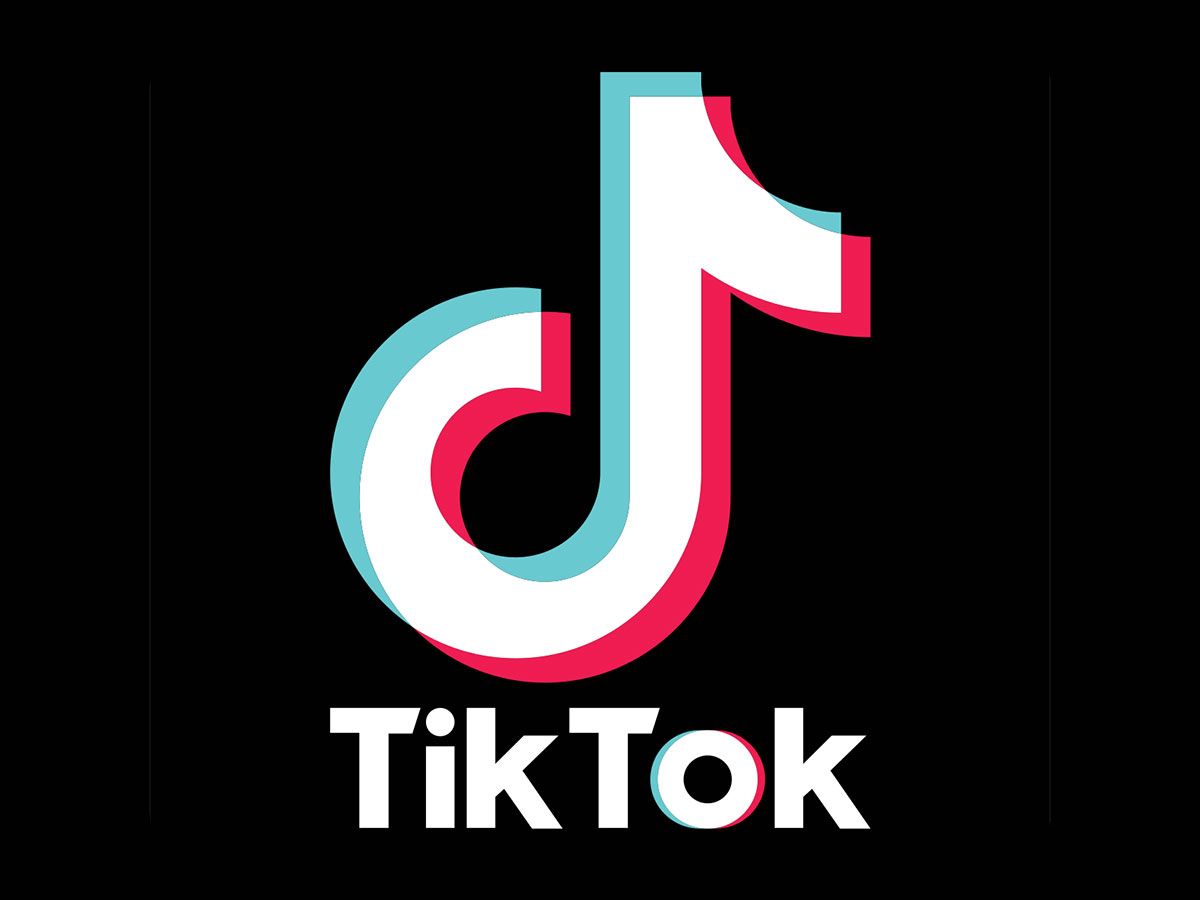 Tiktok Logo Wallpaper Top Background