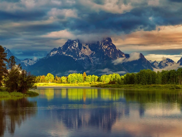 Wallpaper Lake In The National Park Grand Teton Photos And