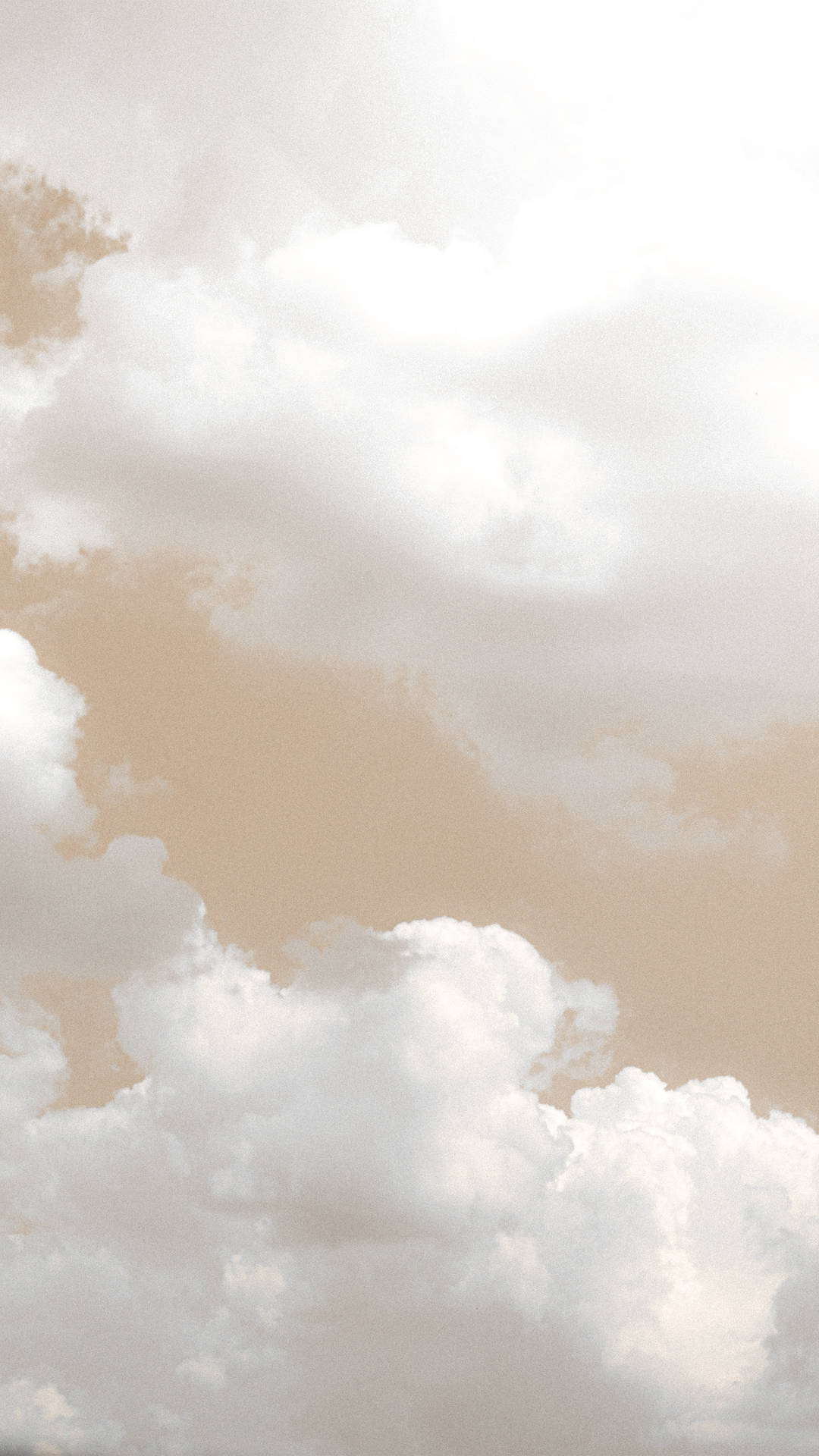 Cream Aesthetic Background Wallpaper