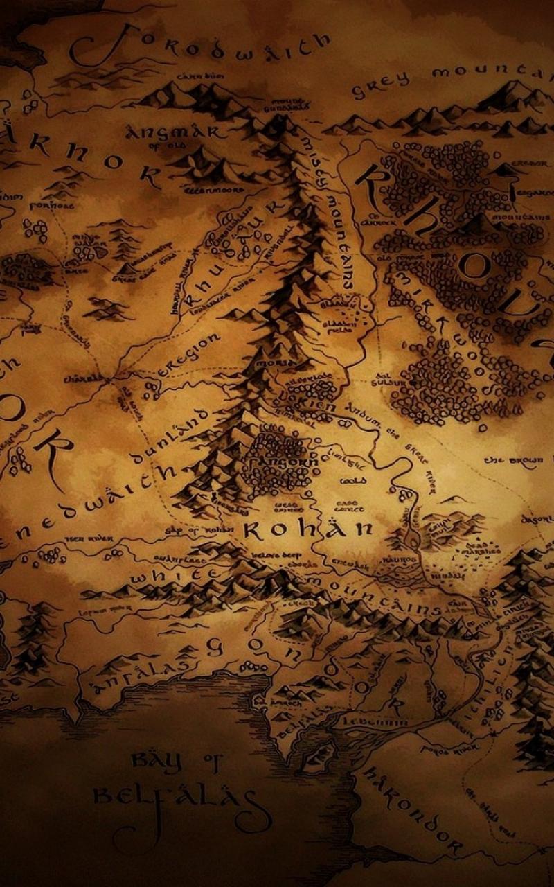 high resolution middle earth map hd