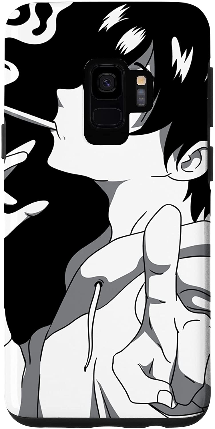 Amazon Galaxy S9 Aesthetic Japanese Game Over Anime Boy Soft