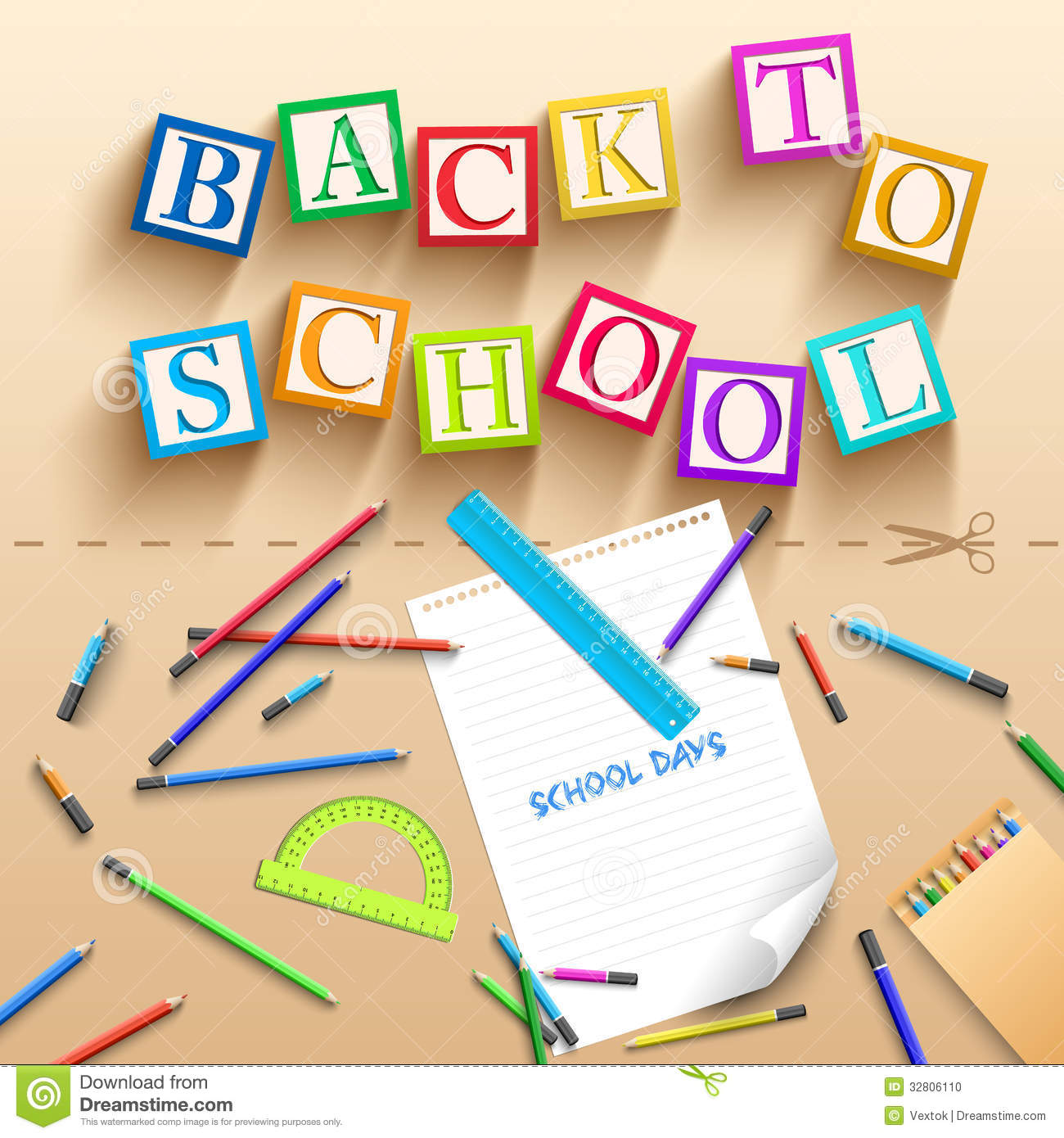 Back To School Background Background