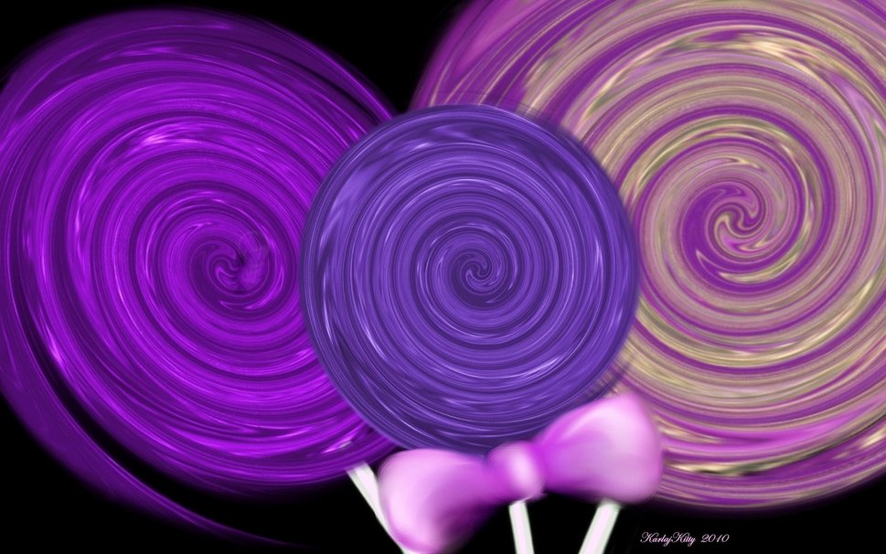 Lollipop Swirl Wallpaper Swirls