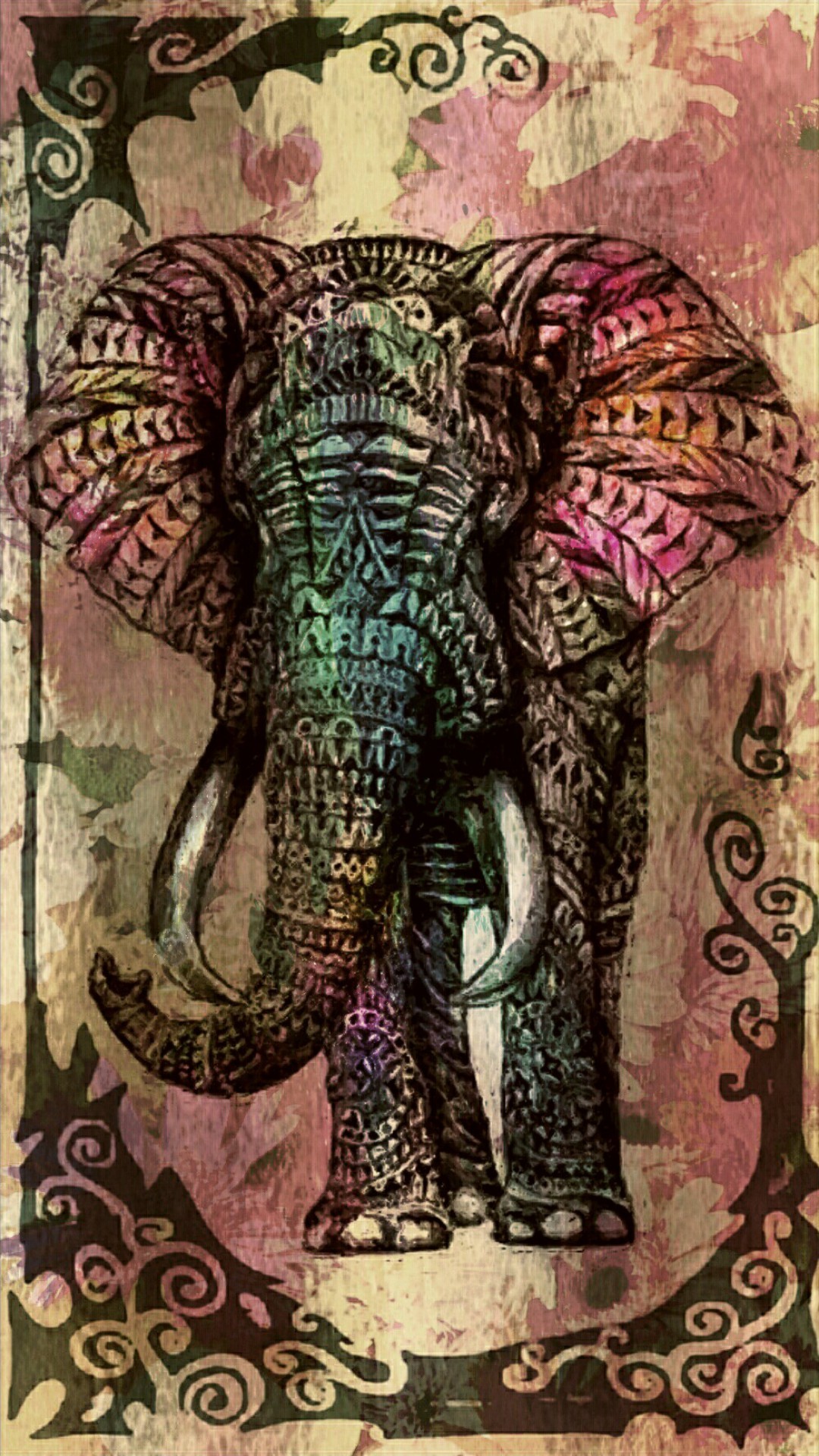 African Tribal Wallpaper