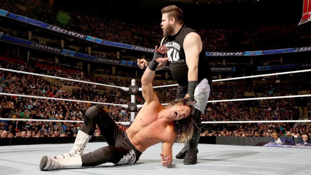 Kevin Owens During Fight AWl1049