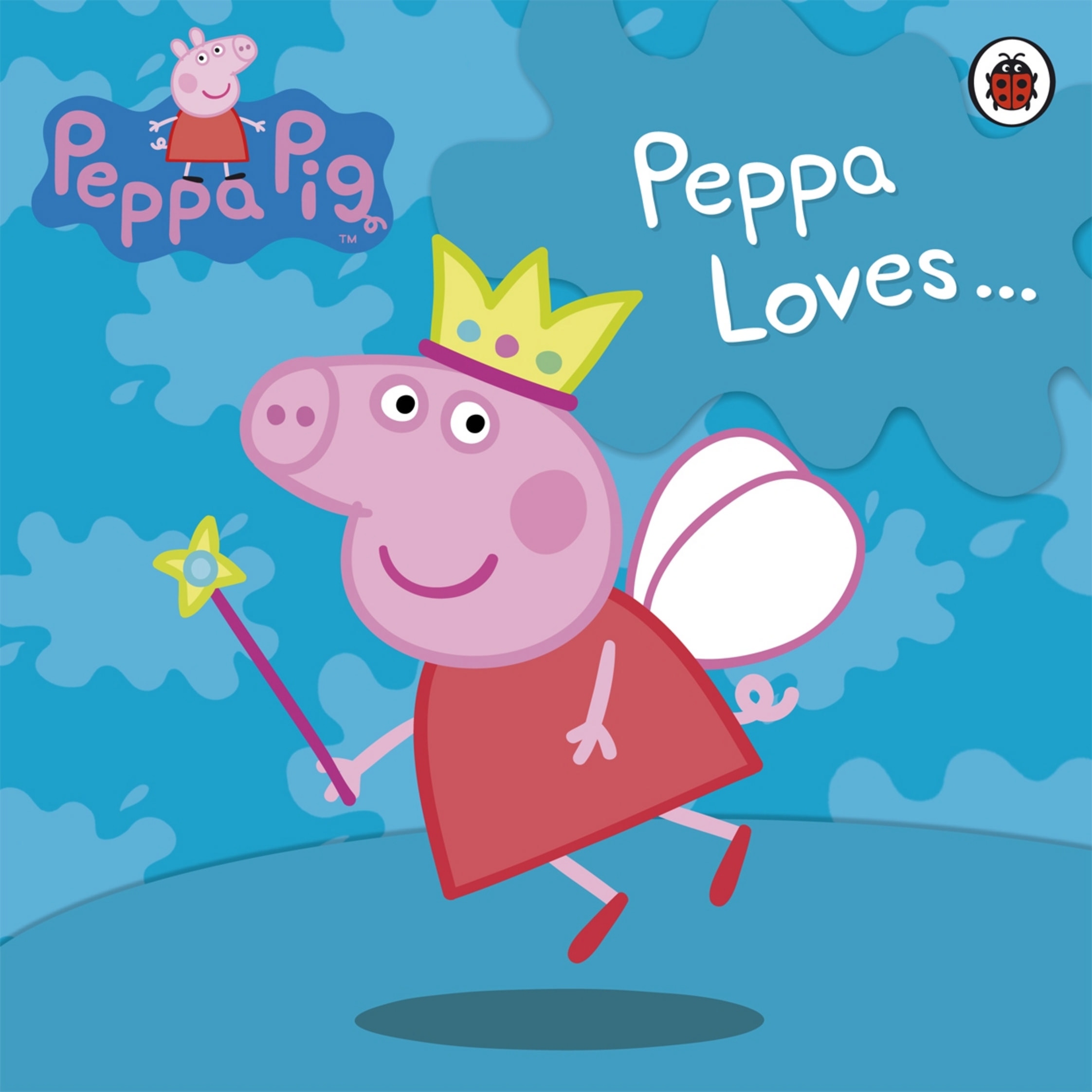 Peppa Pig dressed as a fairy, from the book 'Peppa Loves...'