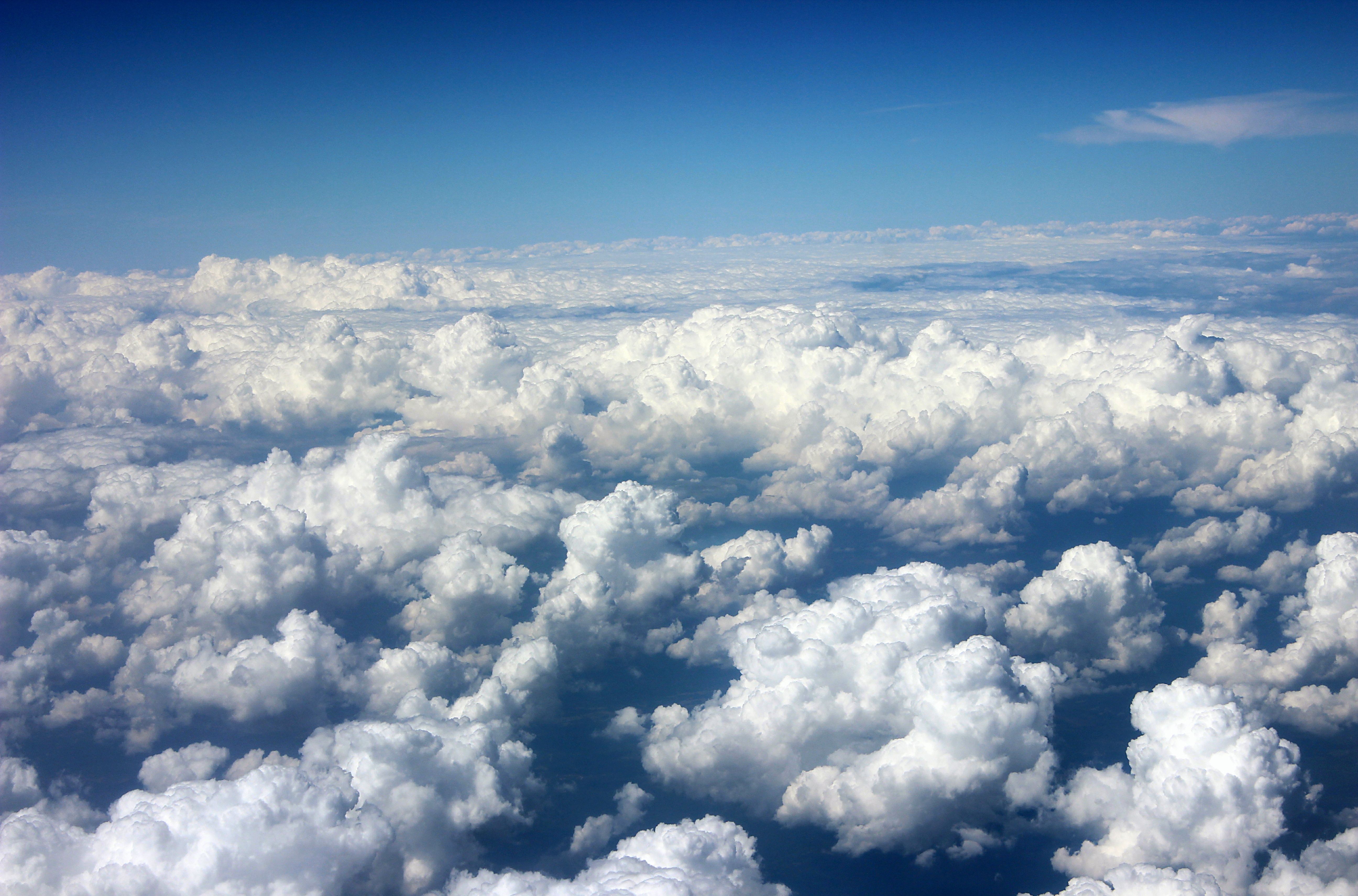 Blue Aesthetic Cloud Wallpaper On