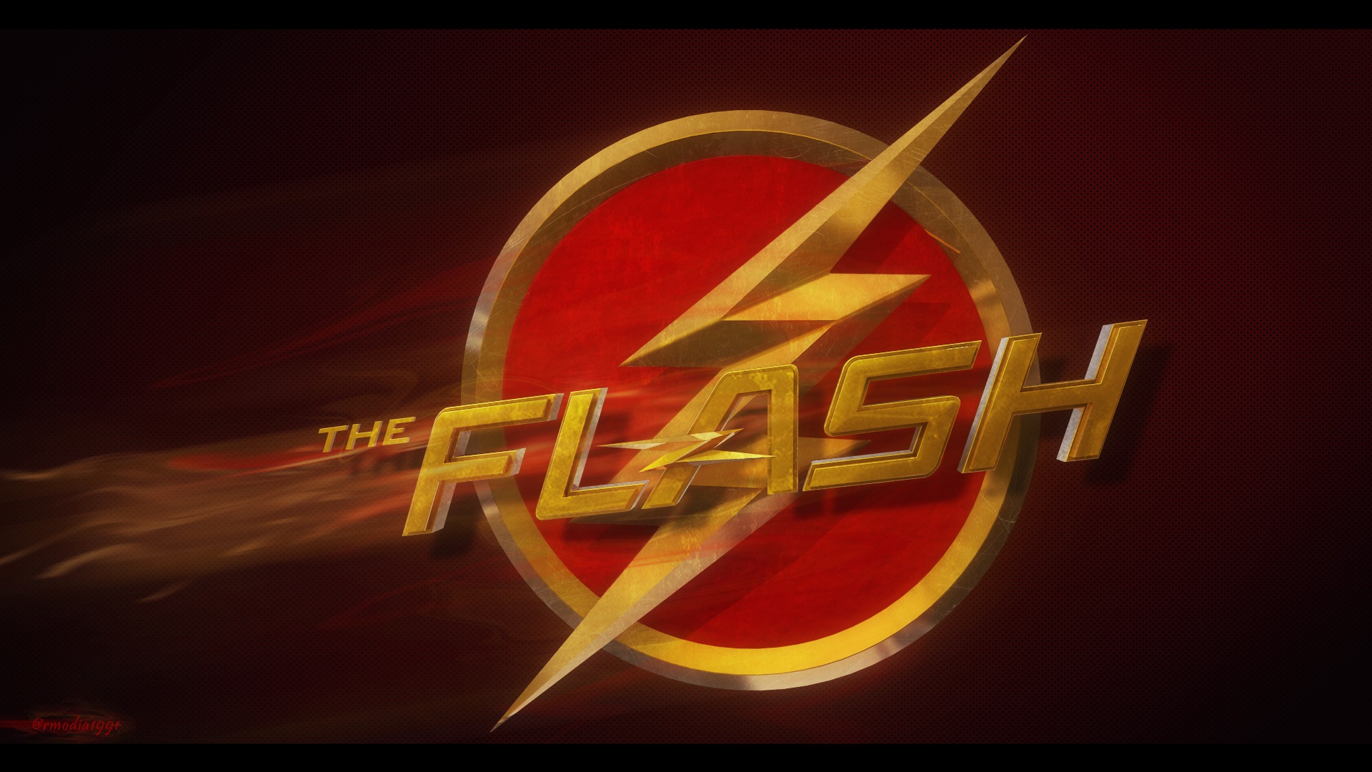 The Flash Logo HD Wallpaper
