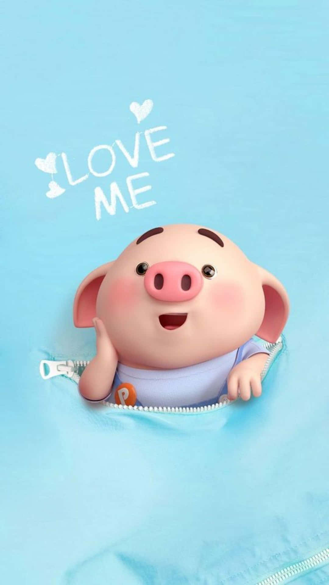 Enjoying The Joy Of Saving With Piggy Wallpaper