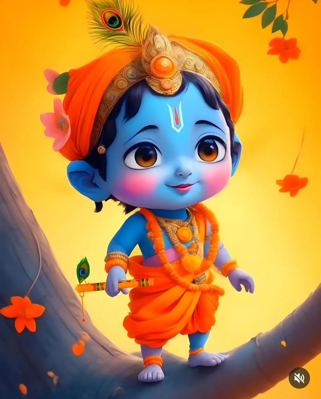 Little Krishna Wallpaper