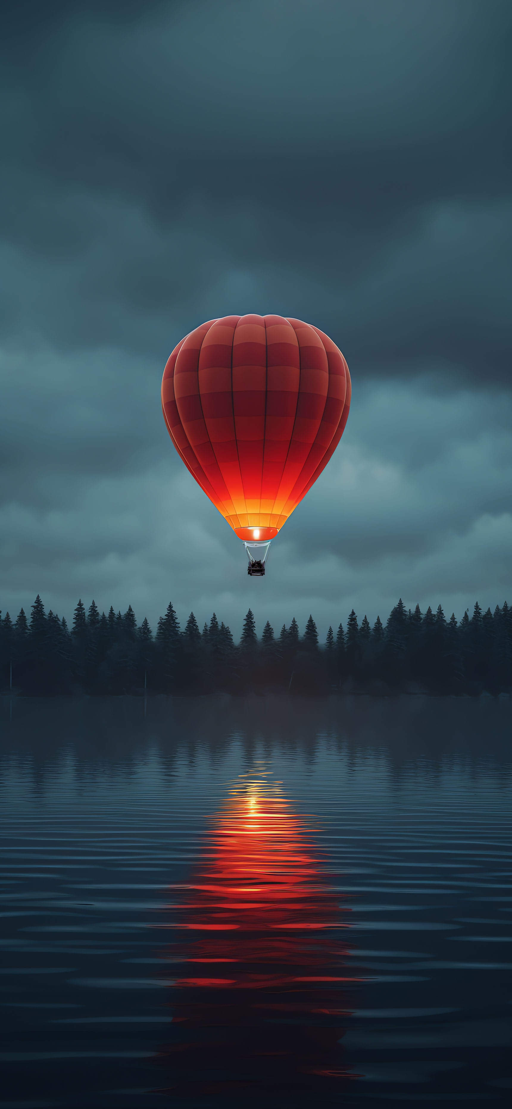 4k Hot iPhone Air Balloon Double Wallpaper For Lock And Home Screen