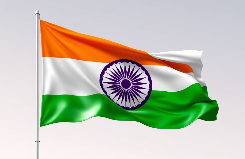 Indian National Flag Wallpaper 3d