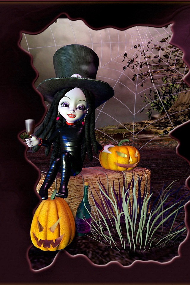 Halloween Background iPhone Wallpaper HD