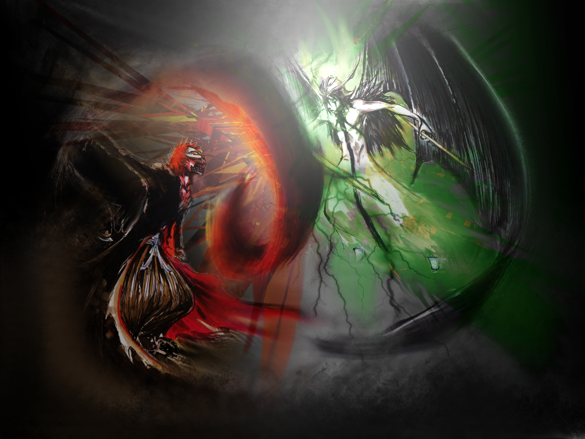 Ichigo Vs Ulquiorra Wallpaper By bankai459