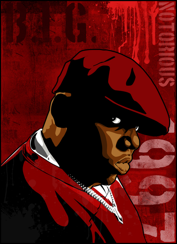 Notorious B I G Vector On