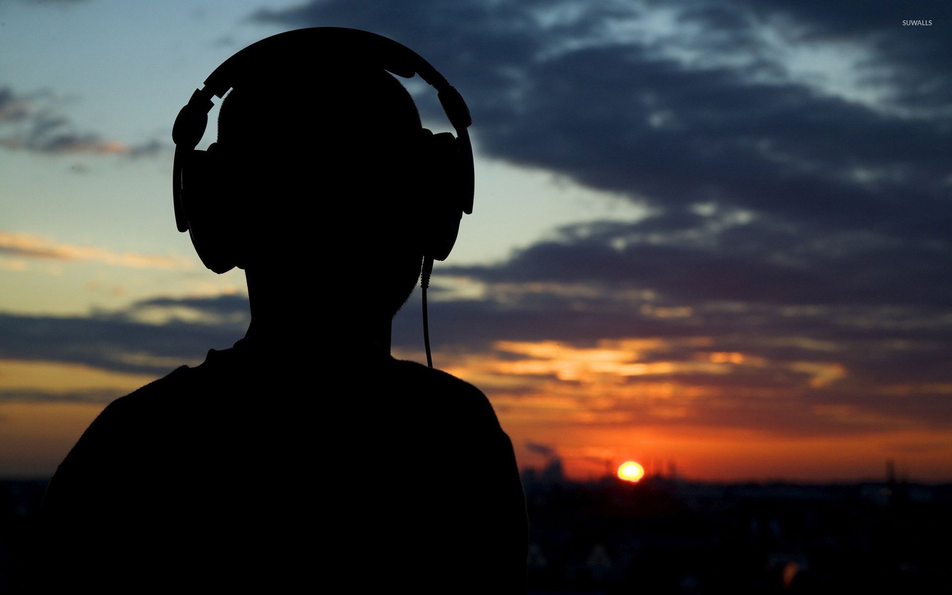 Listening To Music Wallpaper Top