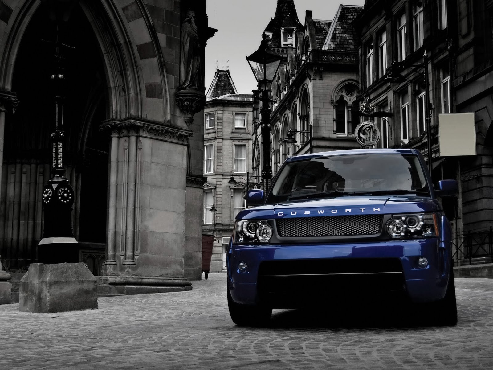 Range Rover Evoque Car Blue